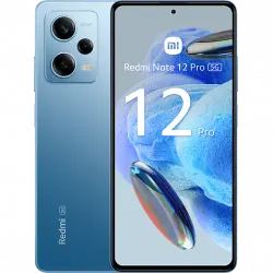 Móvil - Xiaomi Redmi Note 12 Pro 5G, Azul, 128 GB, 8 GB RAM, 6.67" AMOLED FHD+ 120Hz, MediaTek Dimensity 1080 2,6 Ghz, 5000 mAh, Android