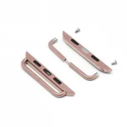 Nueboo Adaptador Correa Rosa Dorado para Apple Watch 42/44mm