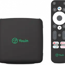 Receptor satélite - Youin You-Box EN1060K, TDT, Chromecast Built-in, HDMI, Bluetooth, 4K UHD, Negro