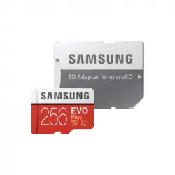 Samsung Evo Plus MicroSDXC 256GB UHS-I U3 Clase 10 + Adaptador