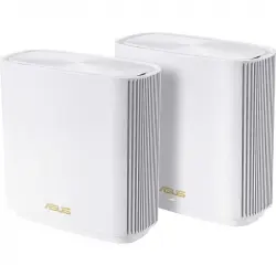 Asus Pack de 2 ZenWifi AX (XT8) Wi-Fi AiMesh AX6600 Blancos