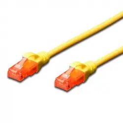 Cable de Red UTP RJ45 Cat 6 1m Amarillo