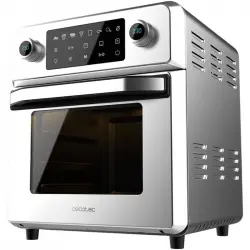 Cecotec Bake&Fry 1400 Touch Steel Horno Freidora sin Aceite 14L 1700W