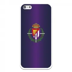 Funda Oficial Valladolid Escudo Fondo Lila Para Iphone 5