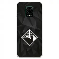 Funda Para Xiaomi Redmi Note 9s Del Académica De Coimbra Escudo Fondo Negro - Licencia Oficial Académica De Coimbra