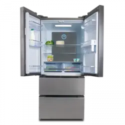 Infiniton Frd-a182id - Frigorífico Americano-frances, Inox, Alto 183cm, 506 Litros, Inverter, No Frost, Dispensador De Agua, Clase A++/e