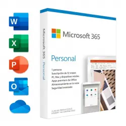 Microsoft 365 Personal 1 Usuario 1 Año