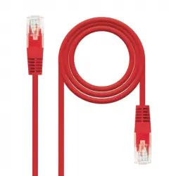 Nanocable Cable de Red UTP RJ45 CAT5E 2m Rojo