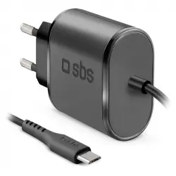 SBS TETRMICRO21AFAST Cargador de Pared MicroUSB 2.1A Negro