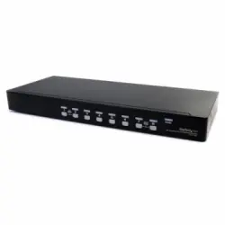 Startech.com Conmutador Kvm Usb Vga De 8 Puertos Con Montaje En Rack C/ Audio