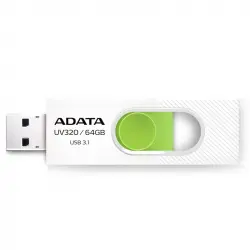 Adata UV320 64GB USB 3.1 Blanco/Verde