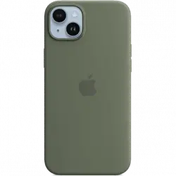 APPLE Funda de silicona con MagSafe para el iPhone 14 Plus, Verde oliva