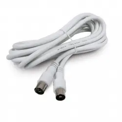 Axil Cable Coaxial Prolongador de Antena 5m Blanco