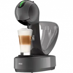 Cafetera de cápsulas - De'Longhi Dolce Gusto EDG268.GY Infinissima Touch, 1600 W, 15 bar, 1.2 l, Negro/Gris