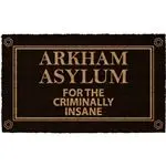 Felpudo DC Batman Arkham Asylum For the criminale insane 60x40cm