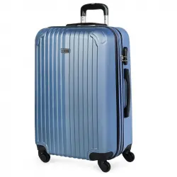 Itaca Sevron Maleta Abs Mediana, Color Azul Zafiro