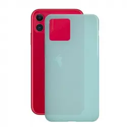 Ksix Funda Color Liquid Turquesa para iPhone 11
