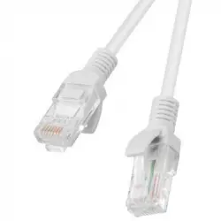 Lanberg Pack de 10 Cables de Red RJ45 UTP Cat.5e 1m Gris