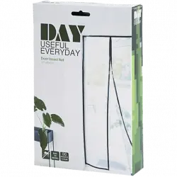 Mosquitera - CMP Paris 100x210 CM, Para puerta, 9 imanes, Negro