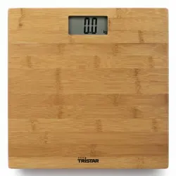 Tristar WG-2432 Báscula de Baño Bambú hasta 180Kg