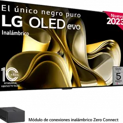 TV OLED evo 77" - LG OLED77M39LA, UHD 4K, Procesador inteligente alpha9 4K Gen6, Smart TV, Gris grafito oscuro