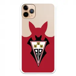 Funda Licencia Oficial Albacete Balompié Escudo Fondo Rojo para iPhone 11 Pro Max