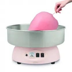H.Koenig Circus8 Máquina de Algodón de Azúcar Ajuste Automático de Temperatura 1200W