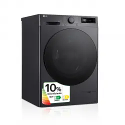 LG - Lavadora secadora LG 9 kg/ 1.400 rpm, inteligente AI Direct Drive - TMF4DR6009AGM.