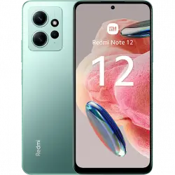 Móvil - Xiaomi Redmi Note 12, Verde, 256 GB, 8 GB RAM, 6.67" AMOLED FHD+ 120Hz, Qualcomm Snapdragon® 680 2,4 Ghz, 5000 mAh, Android