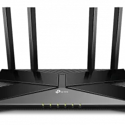 Router WiFi - TP-Link Archer AX50, 6, 3000 Mbps, Doble Banda, 4 Antenas, Gigabit, Negro