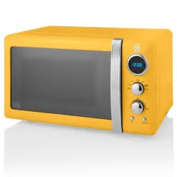 Swan Retro SM22030YELNEU Microondas 20L 800W Amarillo