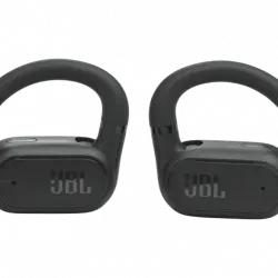 Auriculares inalámbricos - JBL Soundgear Sense, Tecnología OpenSound, Autonomía 24h, Carga rápida, Negro