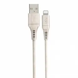 DCU Cable USB a Lightning para iPhone/iPad ECO Friendly 1.5m Natural