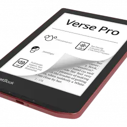 eBook - Pocketbook Verse Pro, 6" E Ink Carta™, 16 GB RAM, SMARTlight, 300 DPI, Passion Red
