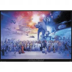 Erik Póster Gigante Star Wars Legacy Personajes 99x140cm