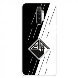 Funda Para Realme X2 Pro Del Académica De Coimbra Escudo Bicolor - Licencia Oficial Académica De Coimbra