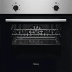 Horno - Zanussi ZOHNC0X2, Multifunción, Limpieza por vapor, 58 l, Función Grill, 60 cm, Inox