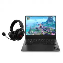 HP - Portátil Gaming OMEN Transcend 16-u0000ns, I7, 32GB, 1TB SSD, Nvidia GeForce RTX 4070 8GB, 16", W11 + Auricular Inalámbrico HyperX Cloud II Core