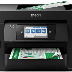 Impresora multifunción - Epson WorkForce Pro WF-4820DWF, Inyección de tinta, Blanco y negro 25 ppm, A4, Negro