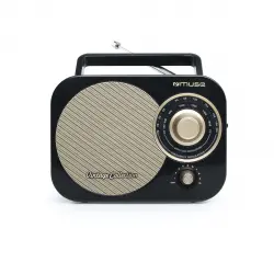 Muse - Radio Portátil Estilo Vintage M055RB
