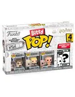 Set 4 figuras Funko Bitty Pop Harry Potter Harry + Draco + Dobby + Figura Sorpresa 2cm