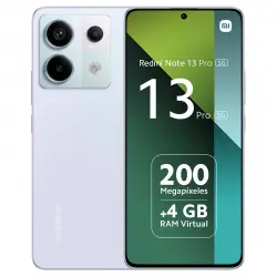 XIAOMI - Xiaomi Redmi Note 13 Pro 5G 12GB + 512GB Malva móvil libre (Reacondicionado grado A).