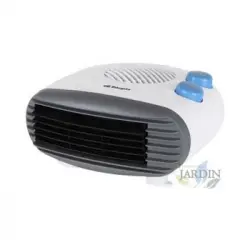Calefactor Horizontal Orbegozo. Dos Posiciones De Calor Y Frío 1.000 Y 2.000 W. Función Ventilador.
