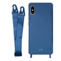 Cool Funda Colgante Azul para iPhone X/XS