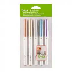 Cricut Pack de 5 Bolígrafos Metálicos 1.0mm