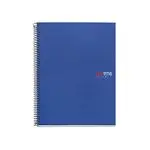 Cuaderno A4 Miquelrius azul cuadrícula tapa blanda 150 hojas