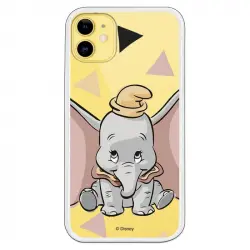 Funda Oficial de Disney Dumbo Silueta Transparente para iPhone 11