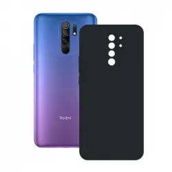 Ksix Funda Silk Negra para Xiaomi Redmi 9