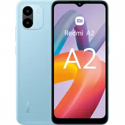 Móvil - Xiaomi Redmi A2, Azul, 32 GB, 2 GB RAM, 6.52" HD+ Dot Drop Display, MediaTek Helio G36, 5000 mAh, Android