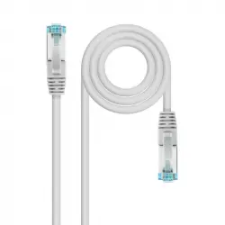 Nanocable Cable de Red Cat.7 600MHz LSZH SFTP PIMF AWG26 25cm Gris